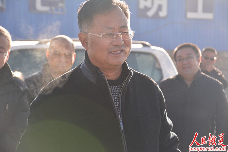 青海省副省长韩建华莅临十一局二公司花久项目