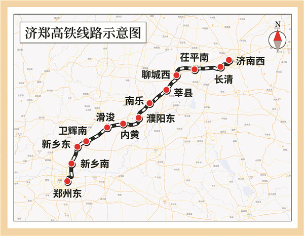济南至郑州高速铁路全线贯通运营