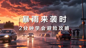 社会责任｜城市暴雨避险攻略